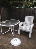 Patio table & chairs