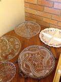Glass platters