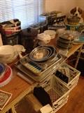Lots of housewares 