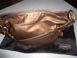 Like NEW...Coach Bronze Handbag...Paid $298.00.