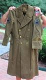John Derr's World War II overcoat - in excellent condition.