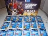 Sports Basketball NBA licensed Medallions 2005 Hardwood Heroes with keepsake coin insert Album and 30 player photos with player data.
