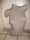 body cast, female, fiberglass - original