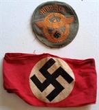 Nazi Armband and Patch 