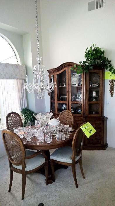Dining room Table and China Cabinet