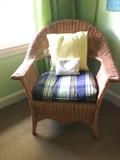 Pair of Wicker Armchairs