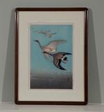 Ohara Shoson, Japanese woodblock print.