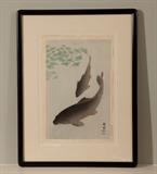 Ohara Shoson, Japanese woodblock print