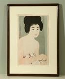 Shinsui, Japanese woodblock print. 1921