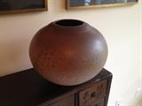 Crystalline glaze pot by Bill Campbell