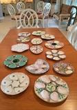 "Oyster Plates" collection, old and rare 