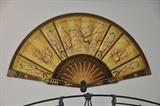 Wooden Painted Fan