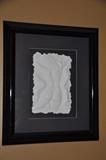 Roberta Peck Volupte hand cast paper with COA