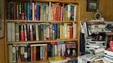 huge library of books