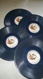 american record co 78's - blue wax