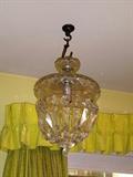 crystal chandelier - small, needs simple rewire