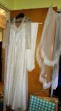 1940's wedding dress, good condition