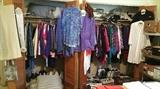 3 closets of clothes - 50 pairs of shoes