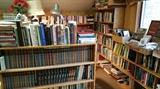 did i mention we have an entire library of books of all kinds?? 1000's of books
