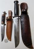 Vintage Western Fixed Blade Knives