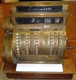 National #452 Brass Cash Register