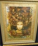Csaba Markus "Pannonia" Mixed Media Artwork 75/285