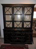 Large Oriental China Cabinet