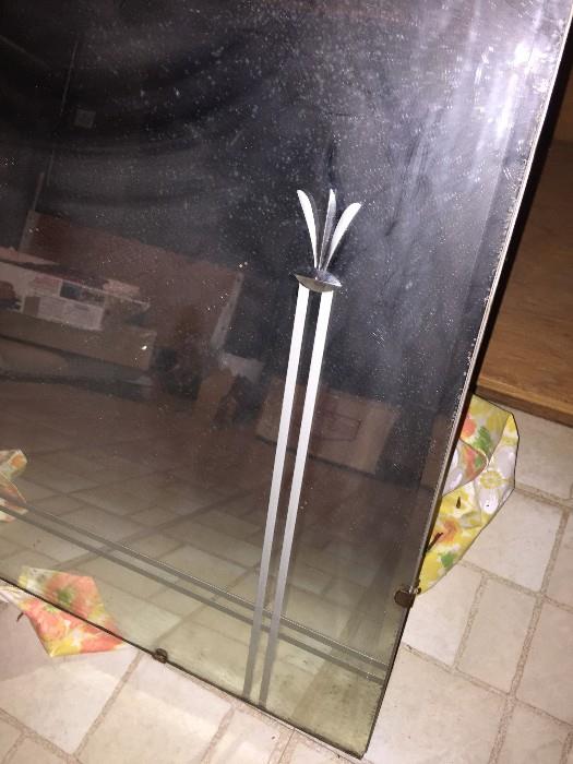 ANTIQUE ETCHED MIRROR