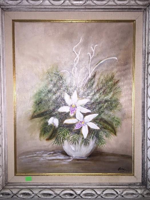 OIL ON CANVAS PAINTING