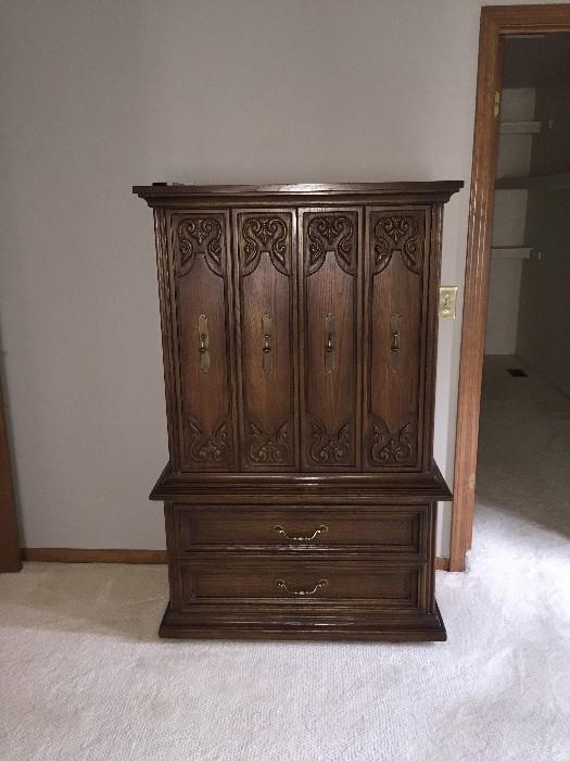 AMERICAN OF MARYSVILLE TALL DRESSER
