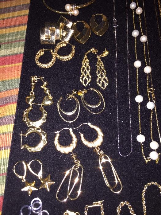 14K GOLD & 10K GOLD JEWELRY