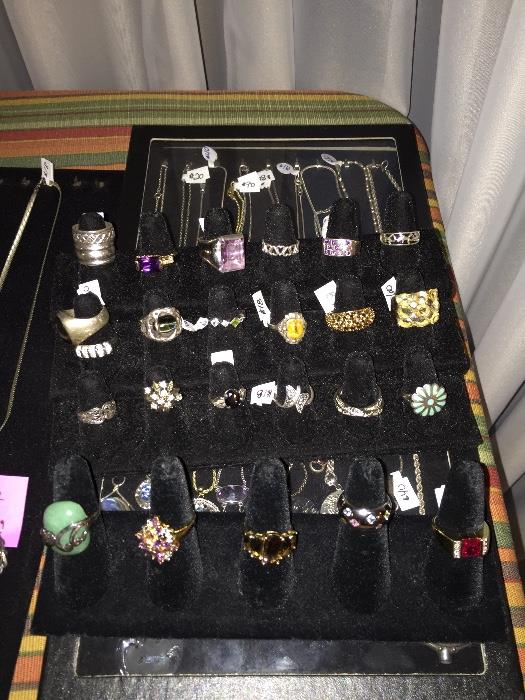 STERLING SILVER RINGS