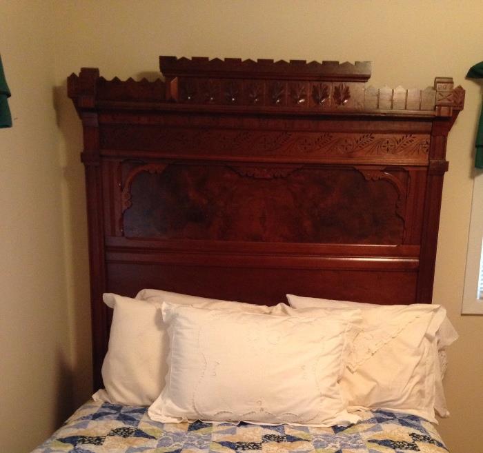 Yes, it's the real thing - absolutely gorgeous Eastlake style Bed.