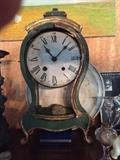 This is 1 of 2 antique clocks.  This one is being sold as-is.