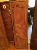 Antique salvaged armoire doors
