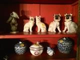 Lots of fun old bric-a-brac from Asia and Europe.