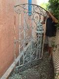 Antique Wrought Iron Gate