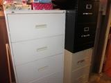 Hon File Cabinet - 3 Metal File Cabinets