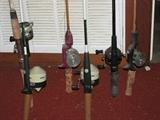 Vintage Fishing Poles