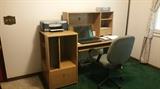 Desk 58.5" x 23.5" x 48" desk only chair and other items not included $85