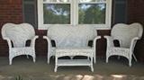 4 pc Wicker Furniture.. some damage, see images
Set $200
