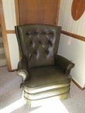 green recliner 