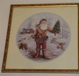 santa art work