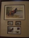 EARNSHAW #4824/5700 1ST NEW ZEALAND DUCK STAMP 18" X 22"