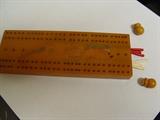 BAKELITE CRIBBAGE BOARD