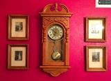 Vintage Wall Clock & Prints