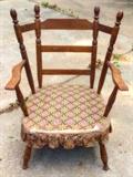 Vintage Spindle & Slat Chair (TLC)