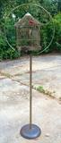 Vintage Standing Birdcage