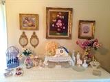 Vintage Porcelain Poddle, Capodimonte Pieces, & More