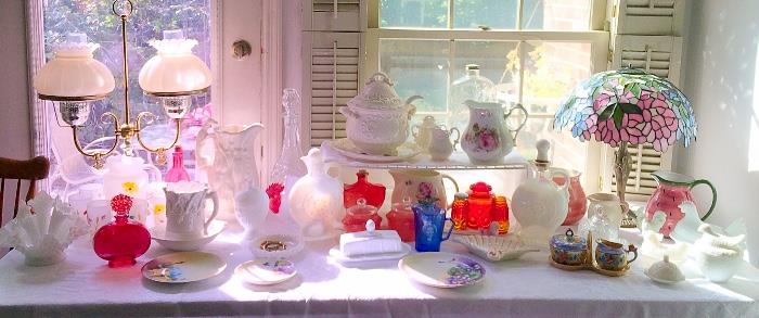 Milk Glass, China & More